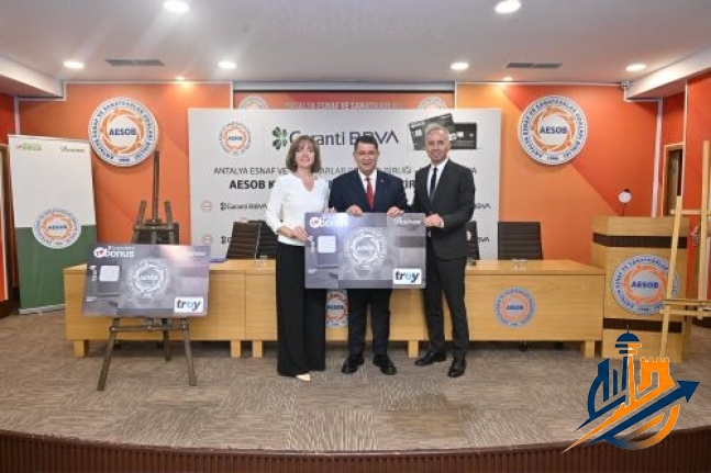 ANTALYA ESNAFINA DEV BANKACILIK DESTEĞİ: AESOB VE GARANTİ BBVA'DAN 110 BİN ESNAFI KAPSAYAN DEV PROTOKOL!
