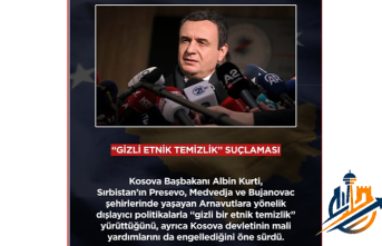 Balkanlar’da "Sessiz Çığlık": Albin Kurti’den Sırbistan’a "Gizli Etnik Temizlik" Suçlaması!