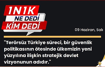 AK PARTİ "1 N 1 K NE DEDİ KİM DEDİ" BÜLTENİ YAYINLANDI: LİDERLERİN VE KABİNENİN GÜNDEMİNDE STRATEJİK VİZYONLAR VAR!
