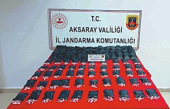 Aksaray’da Rekor Uyuşturucu Sevkiyatına Jandarma Darbesi: 14 Bin 672 Sentetik Ecza Yakalandı!