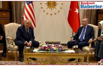 Başkan Erdoğan, NATO Zirvesi Katılan ABD Başkanı Trump ile Görüştü