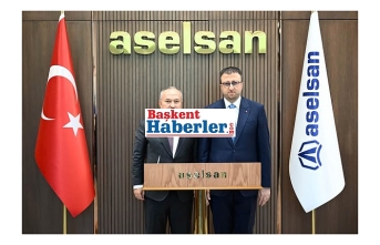 Emniyet Genel Müdürü Ali Fidan'dan, ASELSAN Genel Müdürü  Ahmet Akyol’a ziyaret