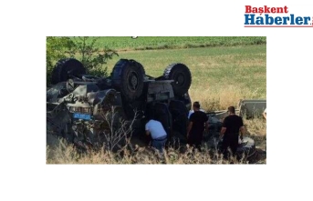Konya Ereğli'de Askeri Araç Şarampole Devrildi: 1 Askeri Personel Yaralandı