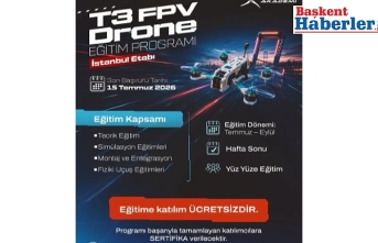 T3 Drone Eğitimleri İçin Başvurular Başladı