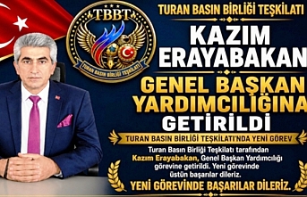 TBBT Genel Başkan Yardımcılına Gazeteci Kazım Erayabakan Getirildi