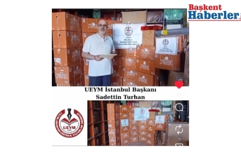 UEYM'den Yaz Kur'an Kurslarına Eğitim Seti Desteği