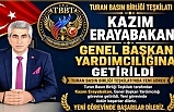 TBBT Genel Başkan Yardımcılına Gazeteci Kazım Erayabakan Getirildi