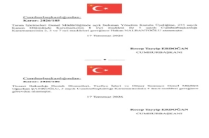 Atama kararları
