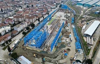 Sakarya’daki hızlı tren fabrikasında ilerleme...