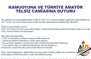 TRAC Genel Merkezi’nden Kritik Uyarı: Kurumsal...