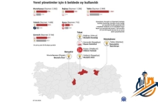 Demokrasi Şöleni Tamamlandı: 6 Beldedeki Ara Seçimlerde...