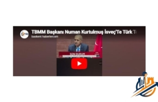 TBMM Başkanı Numan Kurtulmuş İsveç'te Türk...