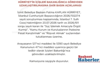 KOCAELİ İLİ İZMİT BELEDİYE BAŞKANI İÇİŞLEREİNDEN...