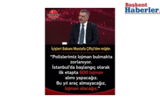 Bakan Mustafa Çiftçi: "Bu Yıl Araç Değil,...