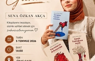 Yazar Sena Özkan Akça, Antalya'da Okurlarıyla...