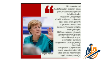 Angela Merkel’den İtiraf Gibi Açıklama: "Avrupa’nın Güvenlik Mimarisi Kırılgan Hale Geldi"