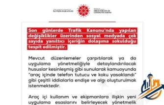 İçişleri Bakanlığı’ndan "Aksesuar Cezası" İddialarına Cevap
