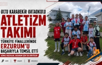 Oltu Karabekir Ortaokulu Atletizm Takımı Türkiye Finallerinde Erzurum’u Başarıyla Temsil Etti