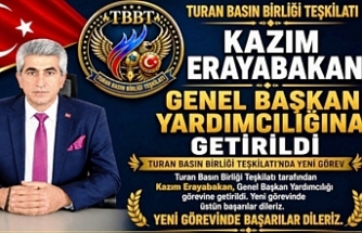 TBBT Genel Başkan Yardımcılına Gazeteci Kazım Erayabakan Getirildi