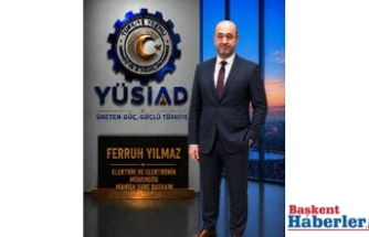 YÜSİAD Manisa Şube Başkanı görevine Elektrik ve Elektronik Mühendisi Ferruh Yılmaz Atandı
