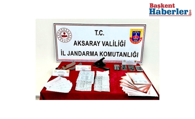 Aksaray'da Tefecilik Operasyonu: 11,5 Milyon TL'lik Senet Ele Geçirildi