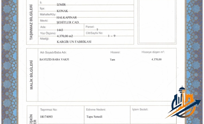 İzmir’de "Eski DGM Binası" Restleşmesi: Tapu Kaydı ve Finansman Gerçekleri Ortaya Çıktı!